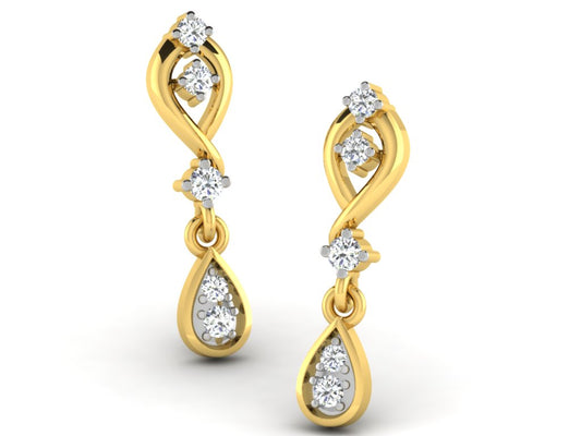 3D Jewelry Files Earring Model 3DM STL DE-3388