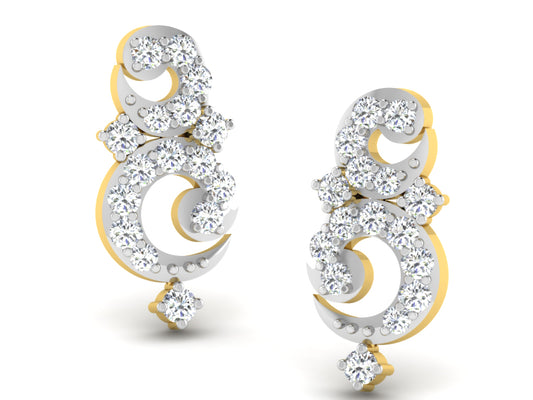 3D Jewelry Files Earring Model 3DM STL DE-3392