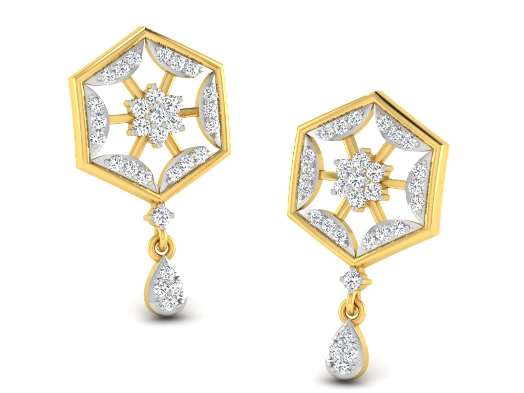 3D Jewelry Files Earring Model 3DM STL DE-3428