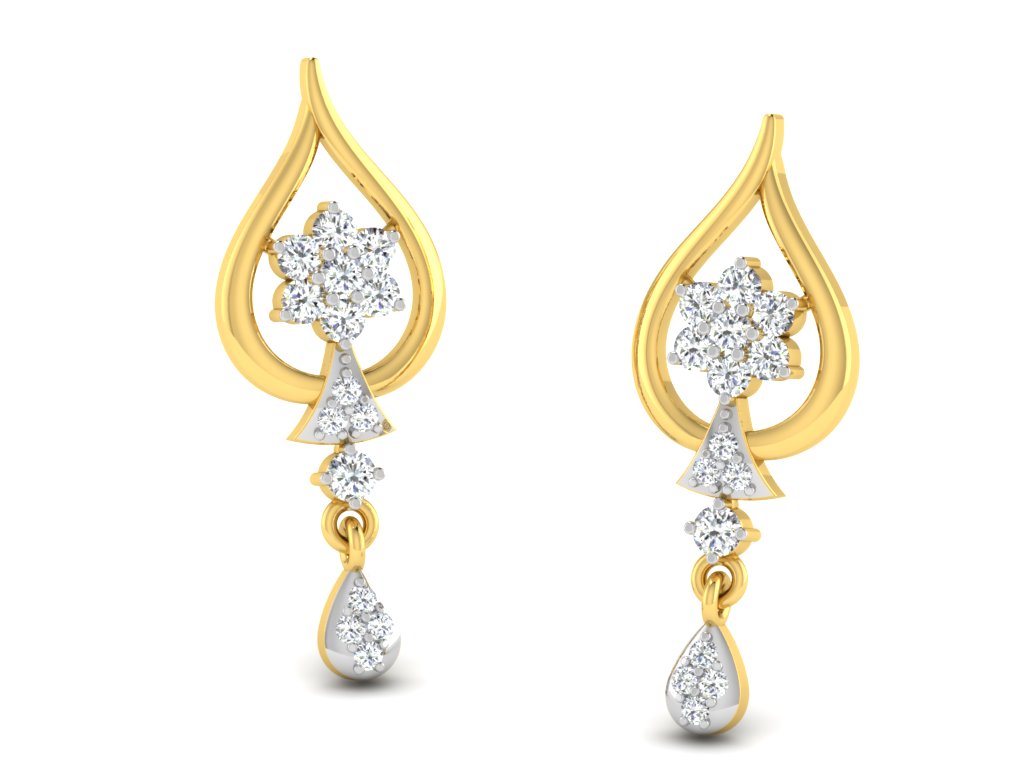 3D Jewelry Files Earring Model 3DM STL DE-3430