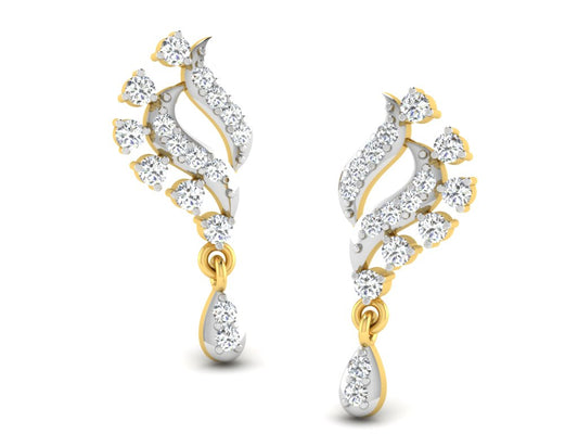 3D Jewelry Files Earring Model 3DM STL DE-3431