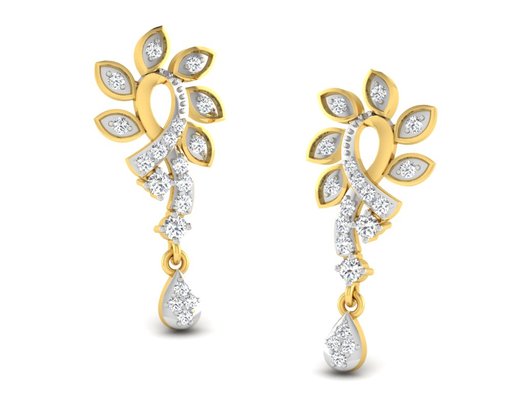 3D Jewelry Files Earring Model 3DM STL DE-3432