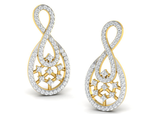 3D Jewelry Files Earring Model 3DM STL DE-3532