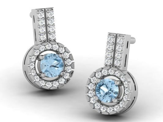 3D Jewelry Files Earring Model 3DM STL DE-3586