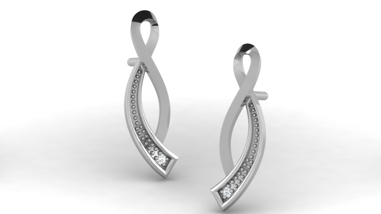 3D Jewelry Files Earring Model 3DM STL DE-3613