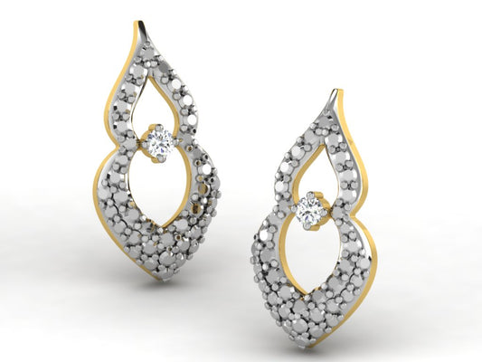 3D Jewelry Files Earring Model 3DM STL DE-3621