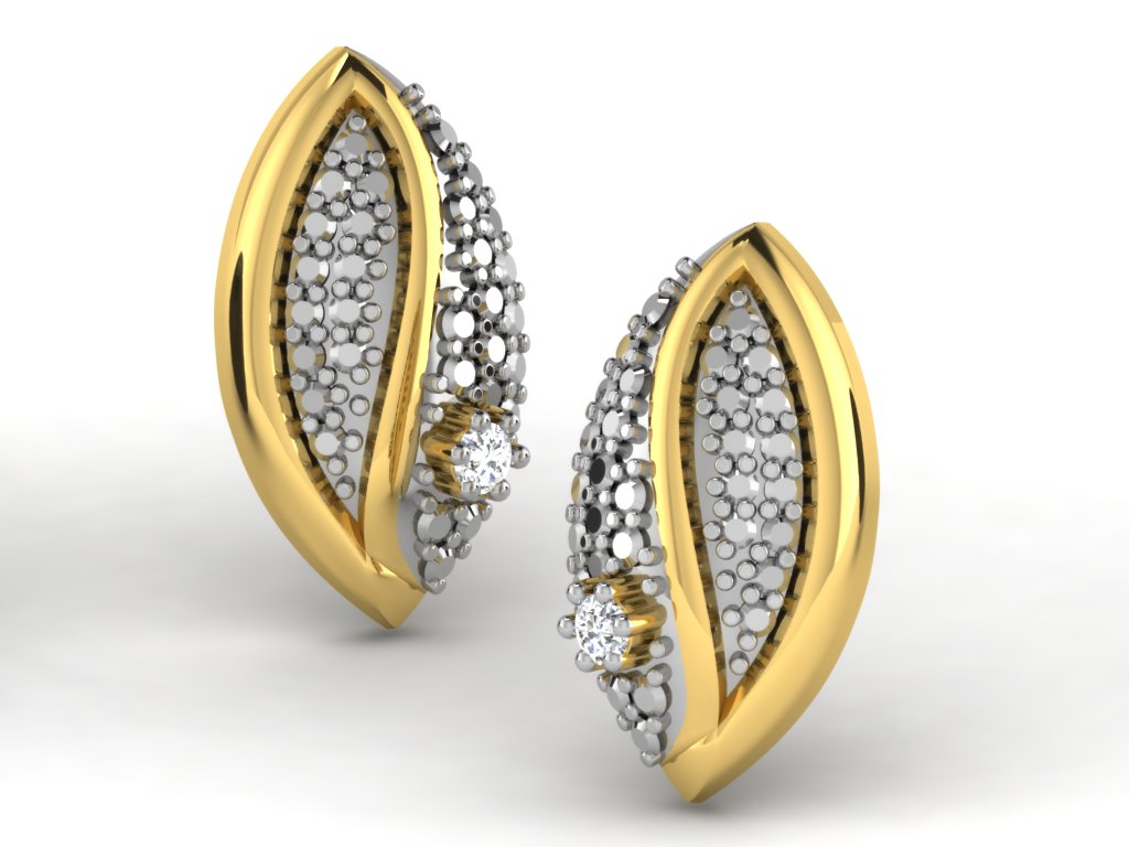 3D Jewelry Files Earring Model 3DM STL DE-3626