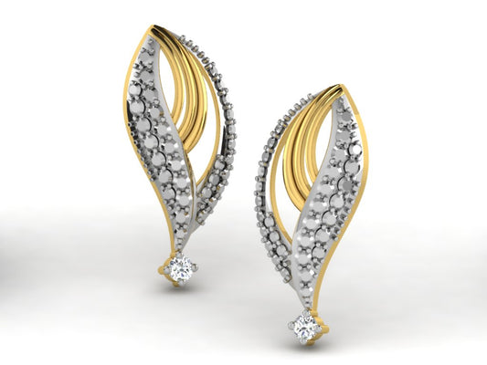 3D Jewelry Files Earring Model 3DM STL DE-3628