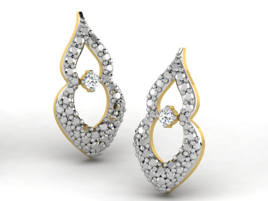 3D Jewelry Files Earring Model 3DM STL DE-3670