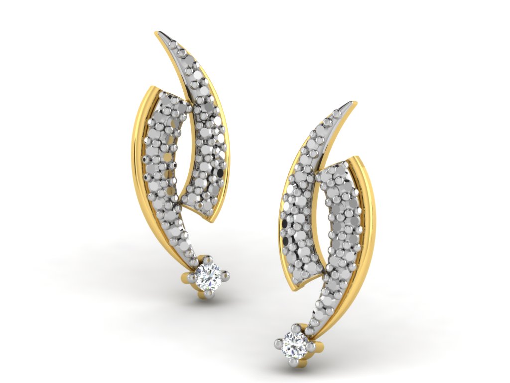 3D Jewelry Files Earring Model 3DM STL DE-3671