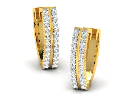 3D Jewelry Files Earring Model 3DM STL DE-3677