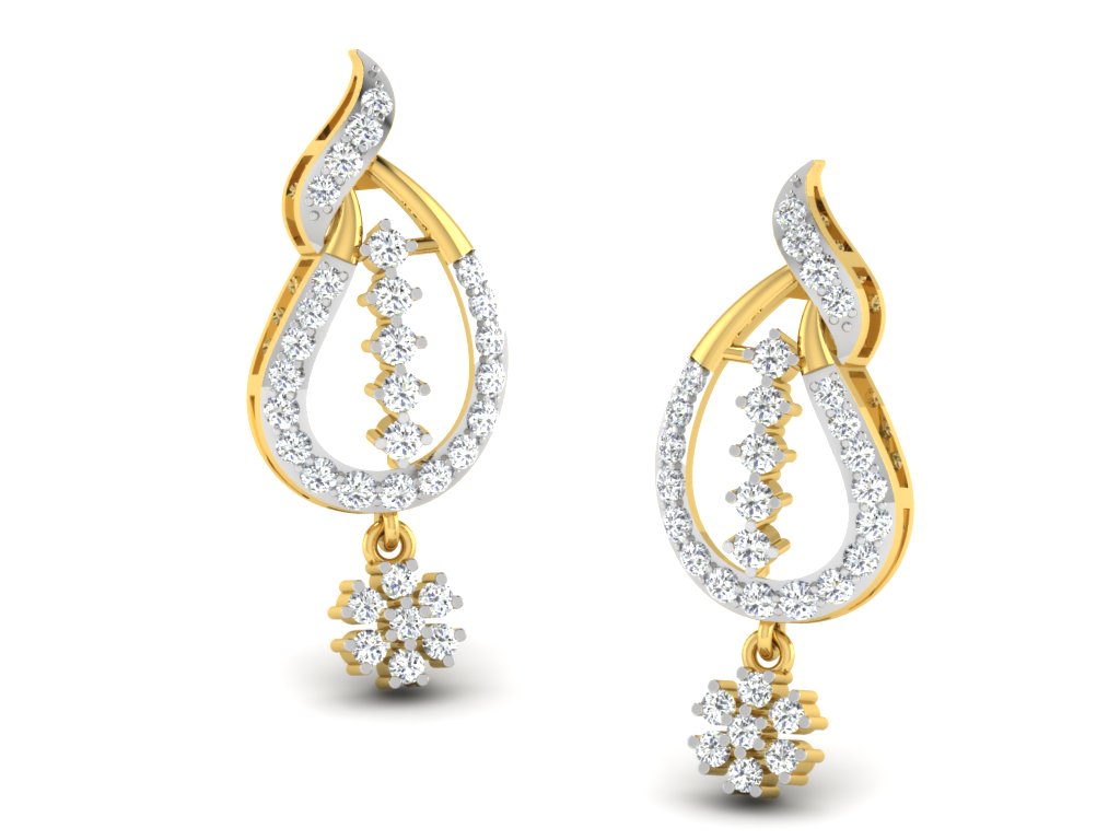 3D Jewelry Files Earring Model 3DM STL DE-3707