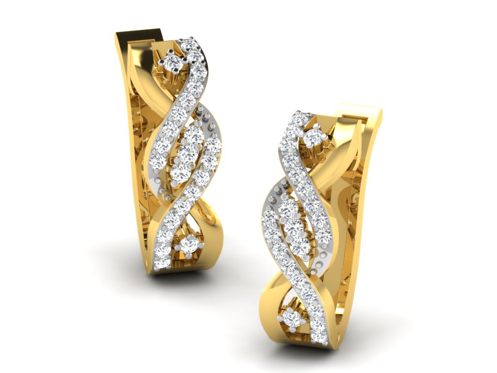 3D Jewelry Files Earring Model 3DM STL DE-3713