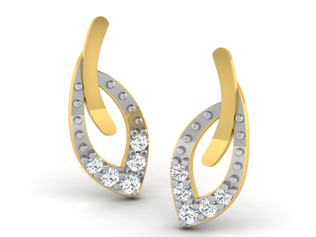 3D Jewelry Files Earring Model 3DM STL DE-3845