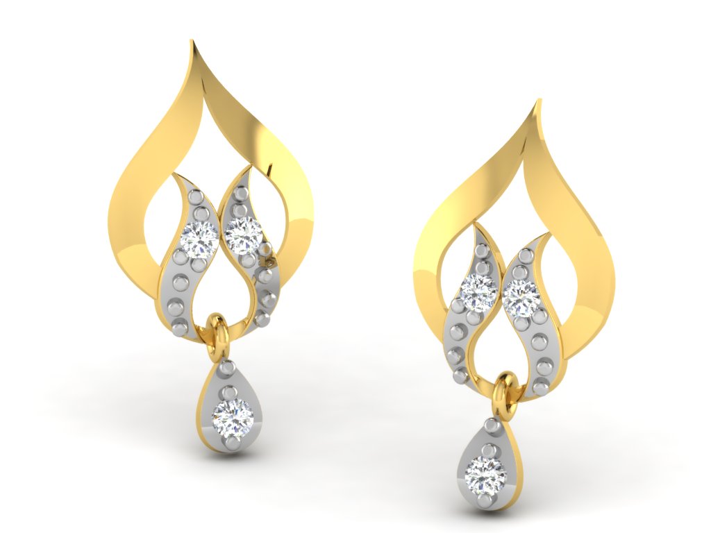 3D Jewelry Files Earring Model 3DM STL DE-3848