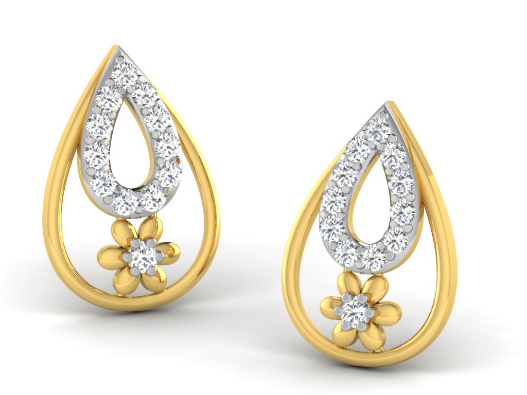 3D Jewelry Files Earring Model 3DM STL DE-3854