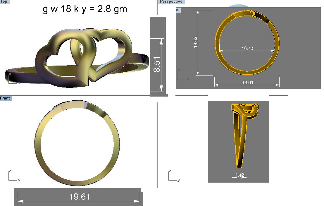 3D Jewelry Files Ring Model 3DM STL DGR2 (1)