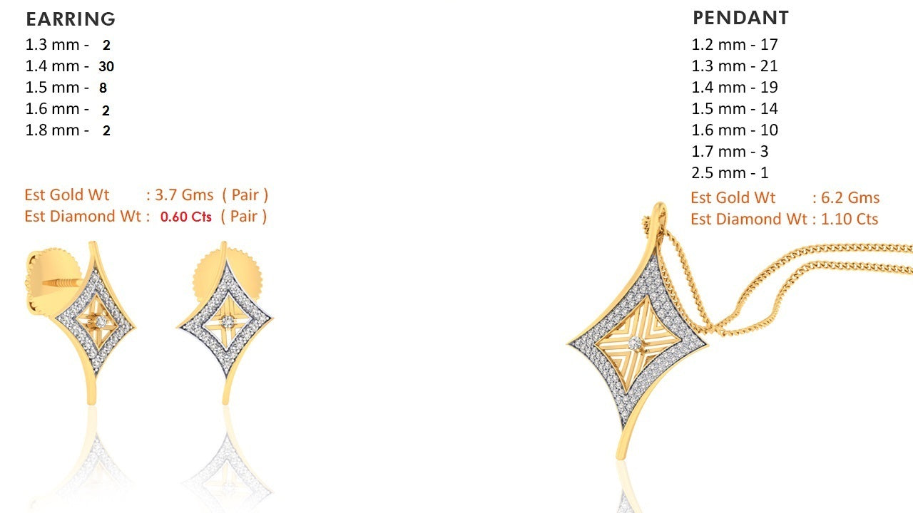 3D Jewelry Files Set Model 3DM STL DOC PN 5130