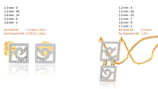 3D Jewelry Files Set Model 3DM STL DOC PN 5161