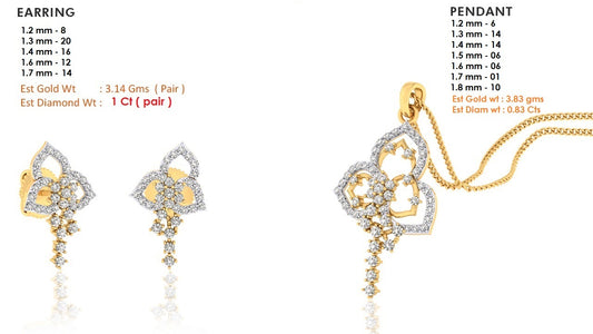 3D Jewelry Files Set Model 3DM STL DOC PN 5162