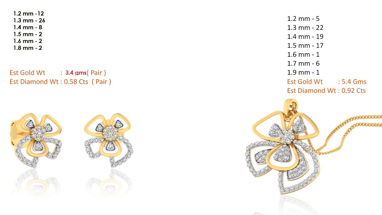 3D Jewelry Files Set Model 3DM STL DOC PN 5189