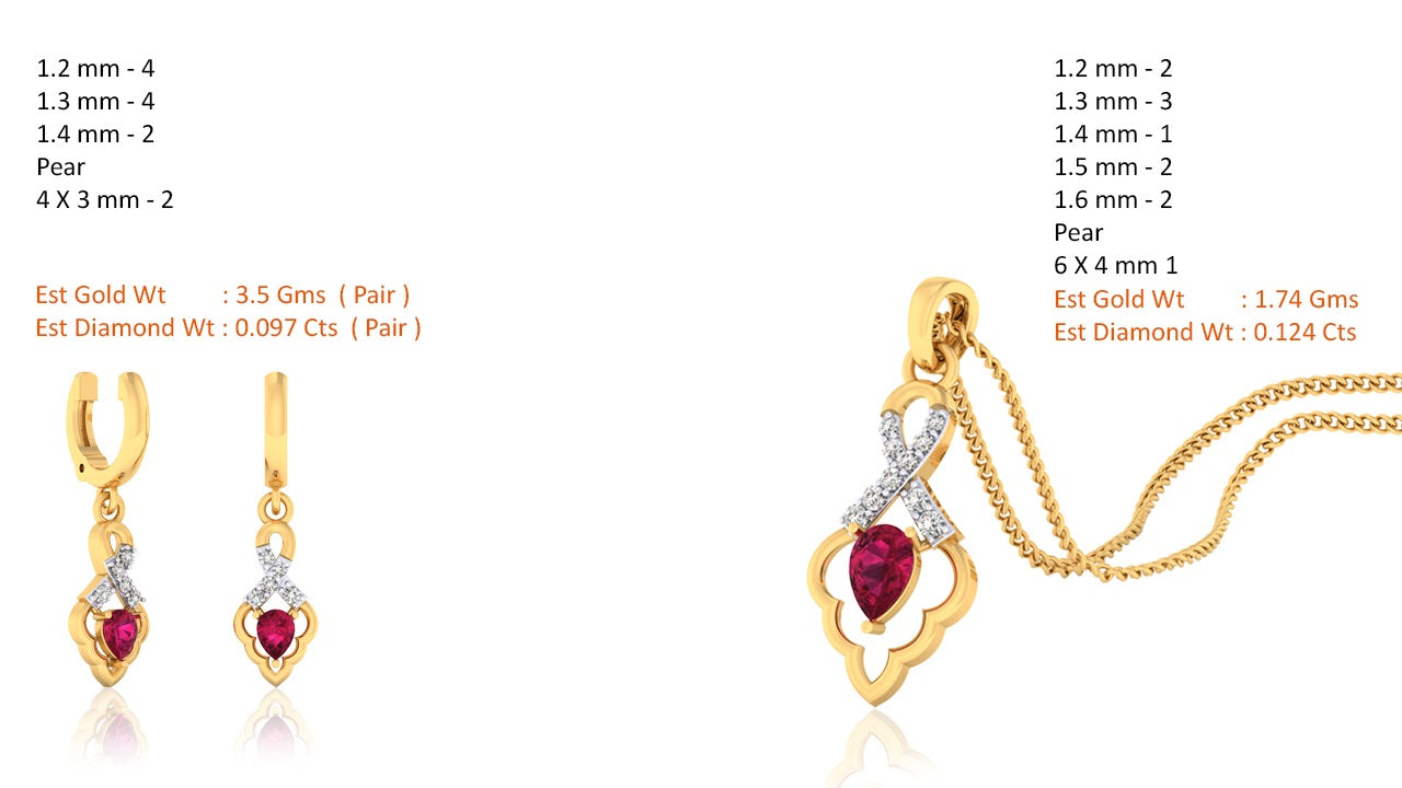 3D Jewelry Files Set Model 3DM STL DOC PN 5234