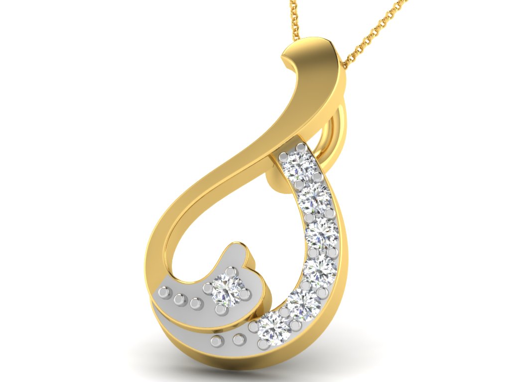 3D Jewelry Files Pendant Model 3DM STL DP-5190