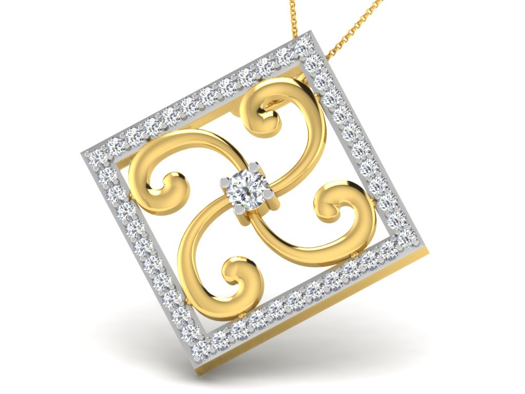 3D Jewelry Files Pendant Model 3DM STL DP-5503