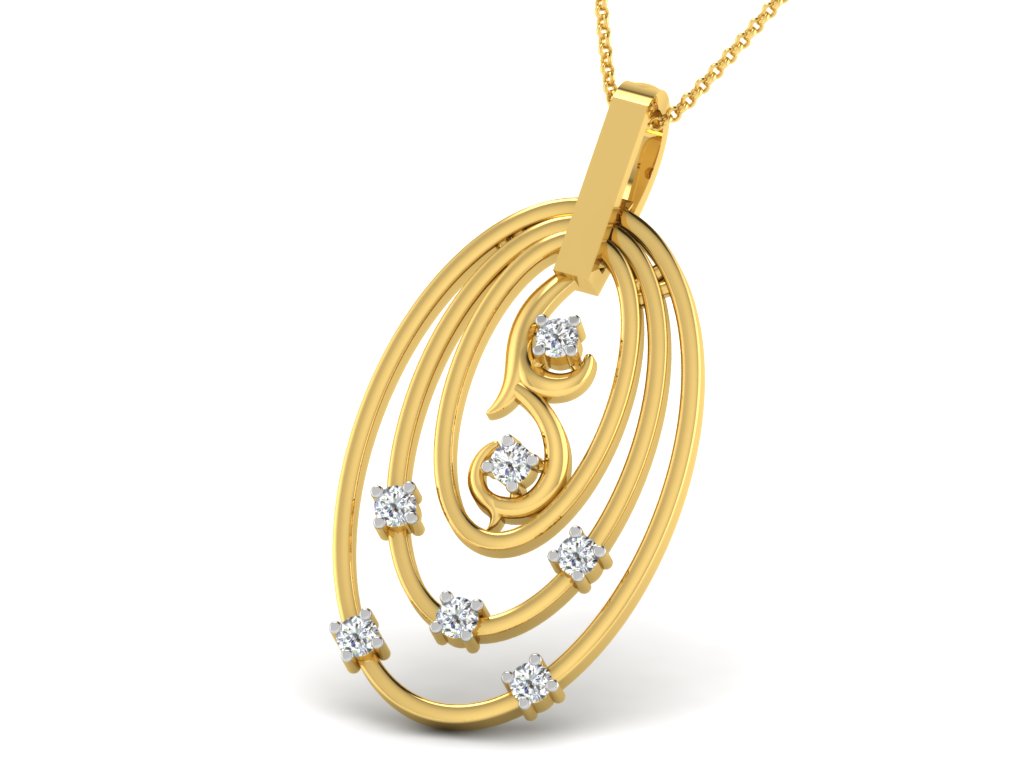 3D Jewelry Files Pendant Model 3DM STL DP-5653