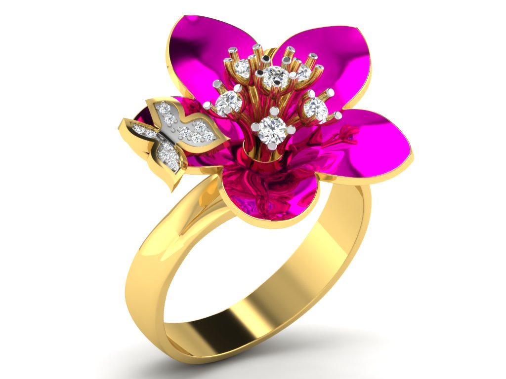 3D Jewelry Files Ring Model 3DM STL DR-5954