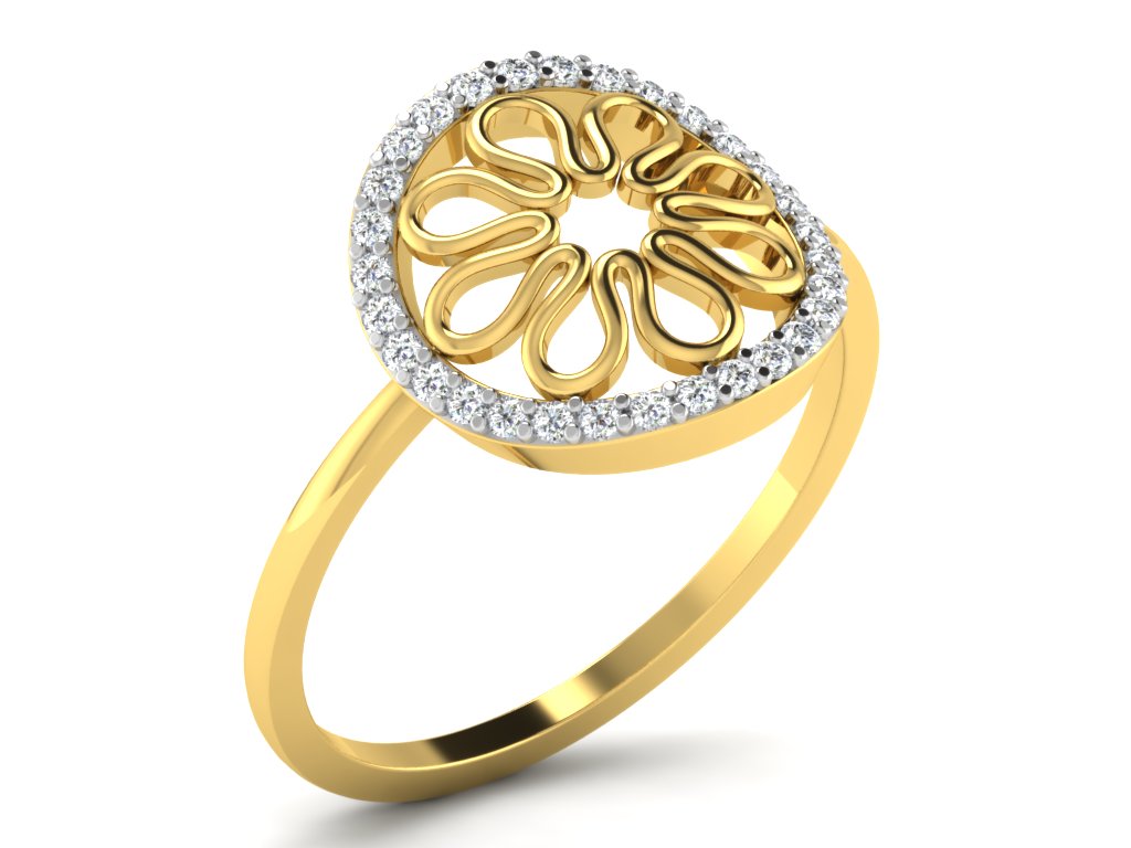 3D Jewelry Files Ring Model 3DM STL DR-6147