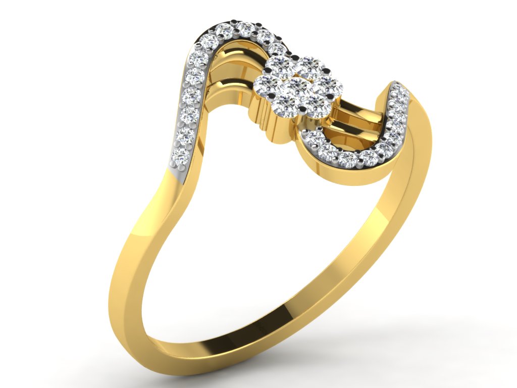 3D Jewelry Files Ring Model 3DM STL DR-6339