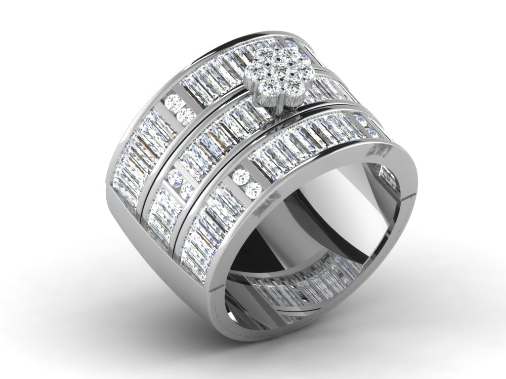 3D Jewelry Files Ring Model 3DM STL DR-6495