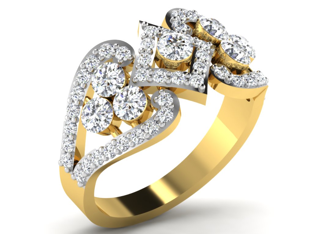 3D Jewelry Files Ring Model 3DM STL DR-6840