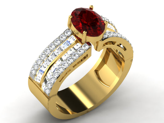 3D Jewelry Files Ring Model 3DM STL DR-6867