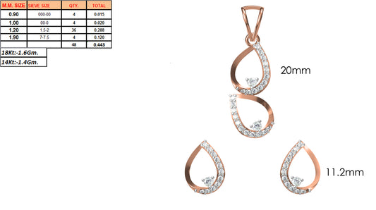 Free 3D Jewelry Design Set Files STL 3DM DS5-P-101