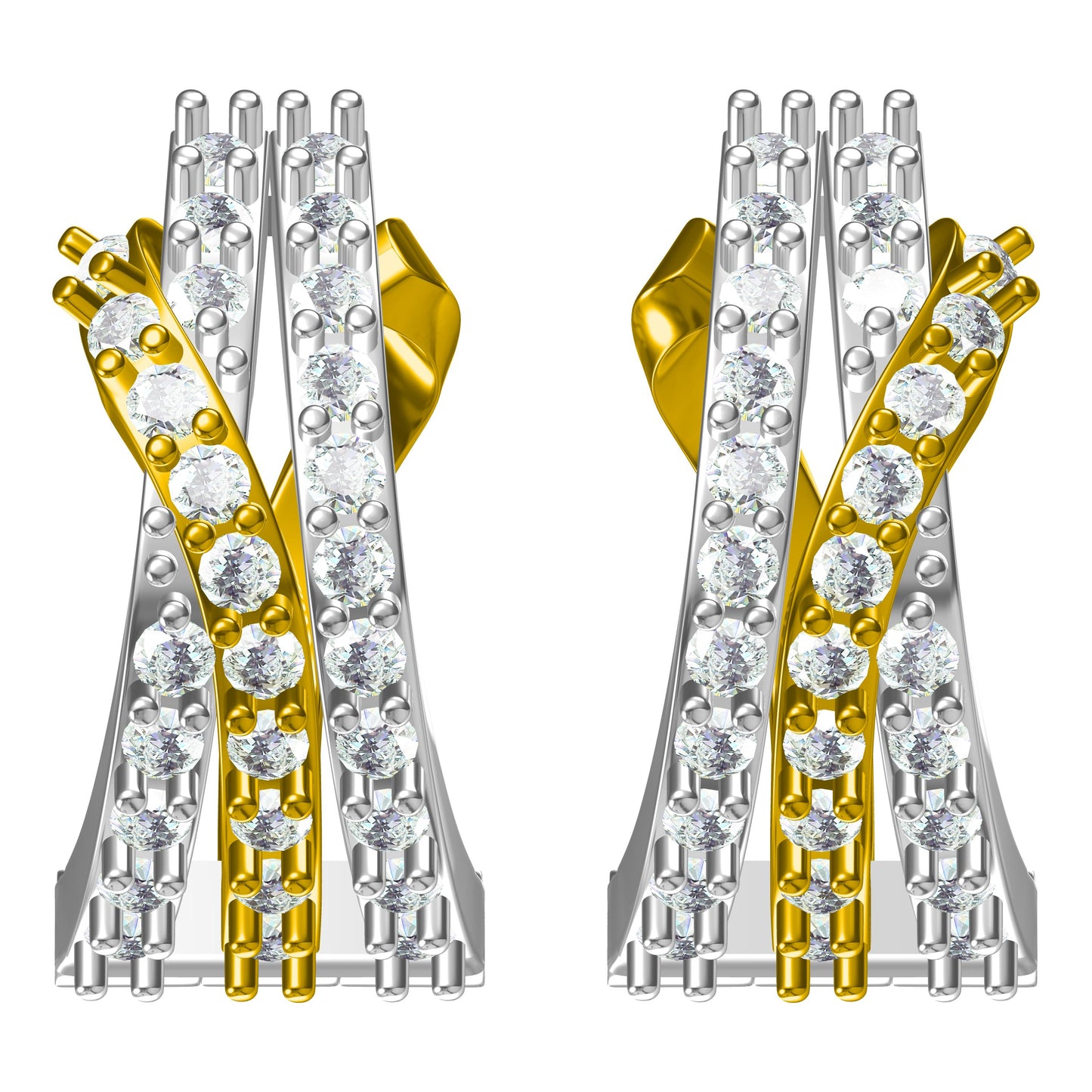 3D Jewelry Design Earring Files JCAD ER-004-0511