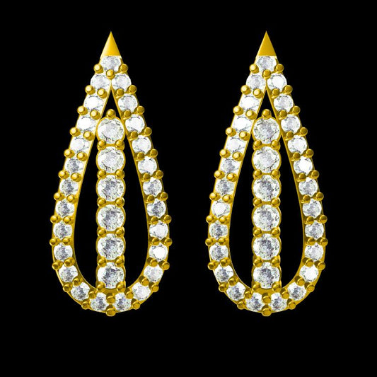 3D Jewelry Design Earring Files JCAD ER-011-0477