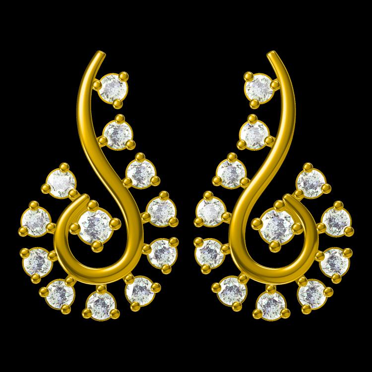 3D Jewelry Design Earring Files JCAD ER-012-0478