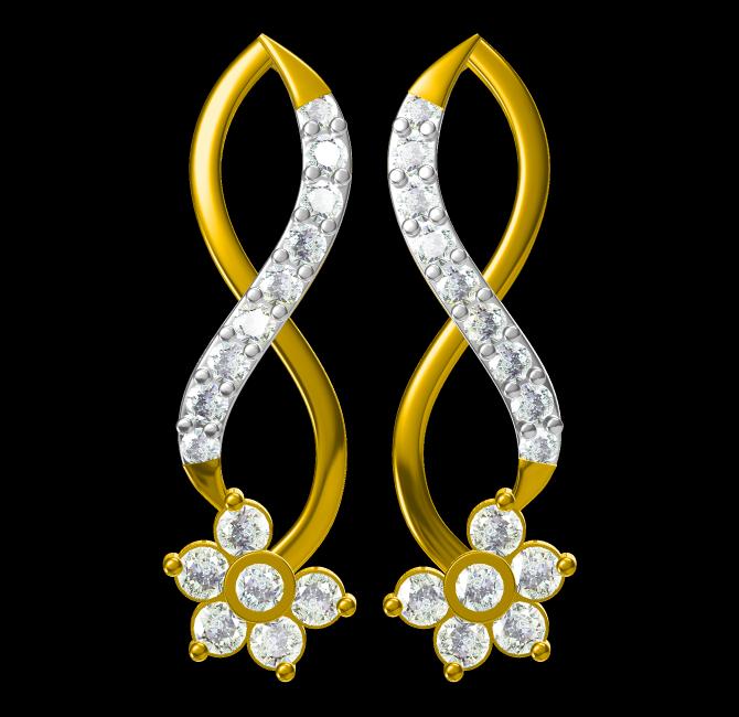 3D Jewelry Design Earring Files JCAD ER-019-0485