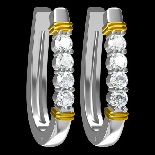 3D Jewelry Design Earring Files JCAD ER-020-0486