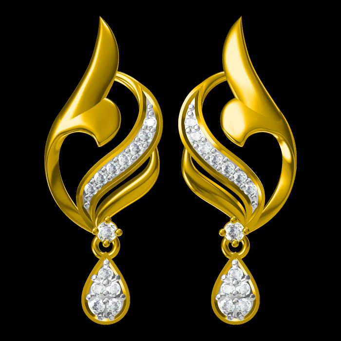 3D Jewelry Design Earring Files JCAD ER-023-0489