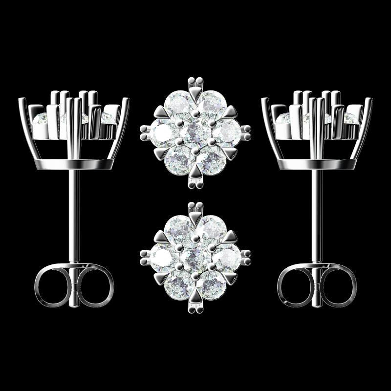 3D Jewelry Design Earring Files JCAD ER-034-0695