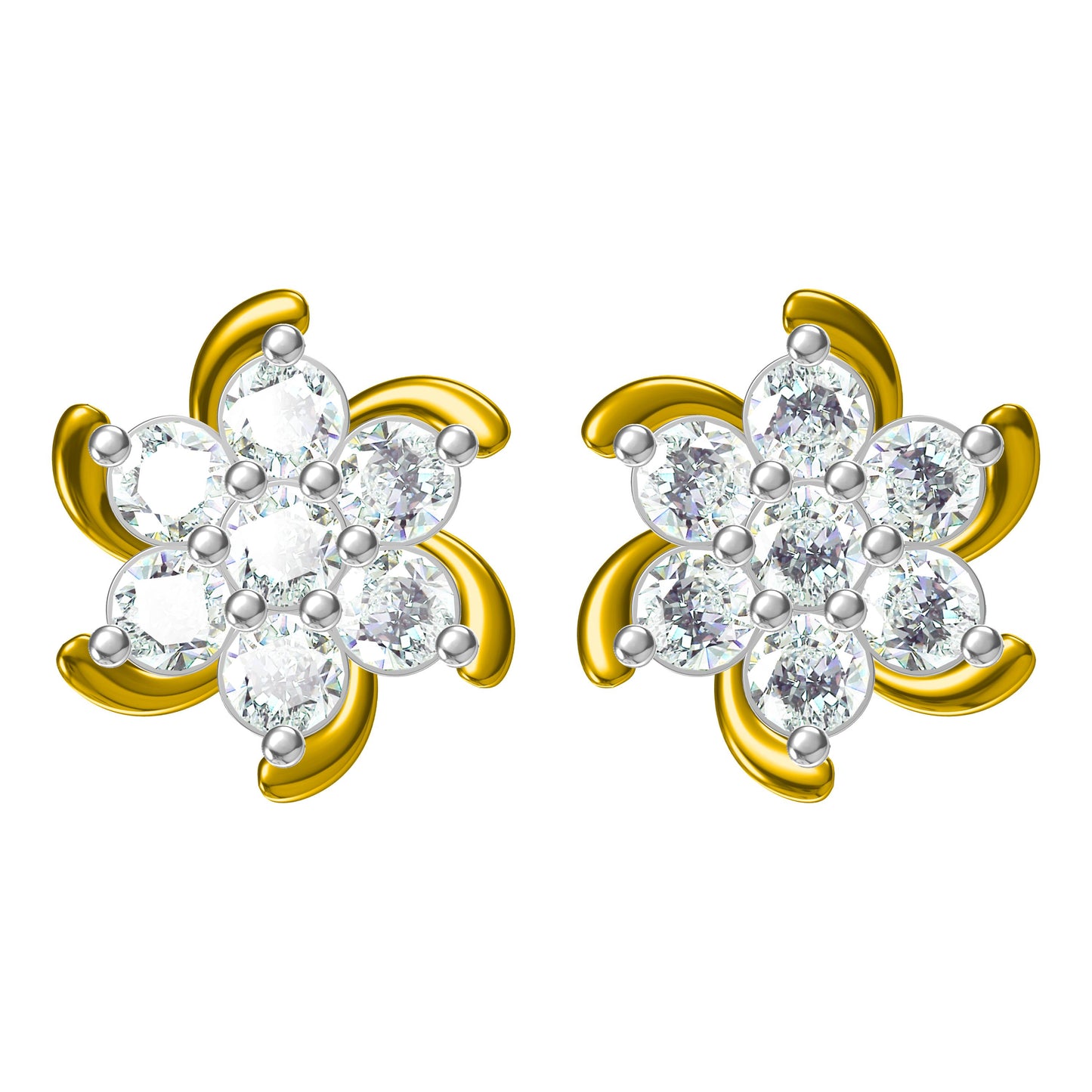 3D Jewelry Design Earring Files JCAD ER-045-0883