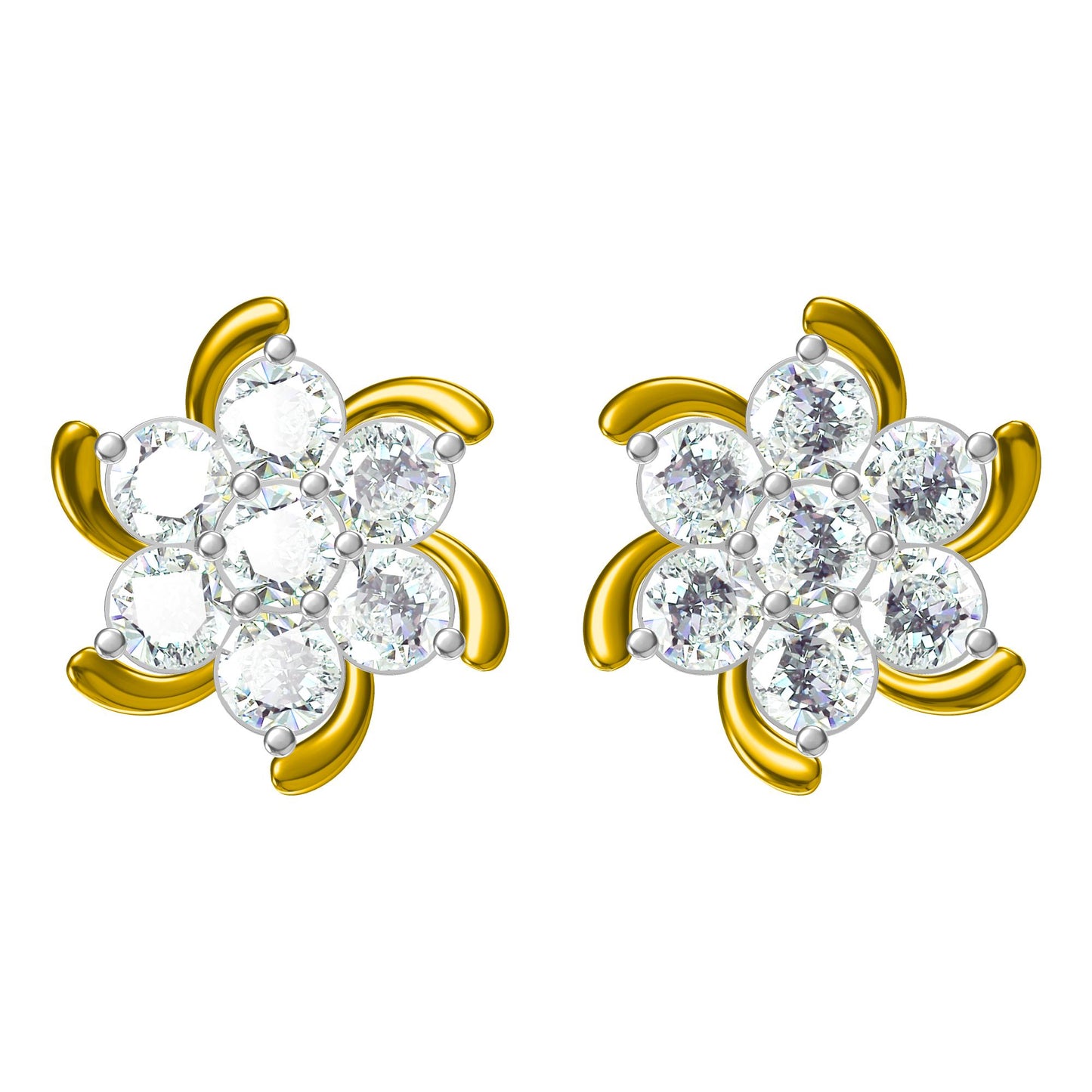 3D Jewelry Design Earring Files JCAD ER-045-0883