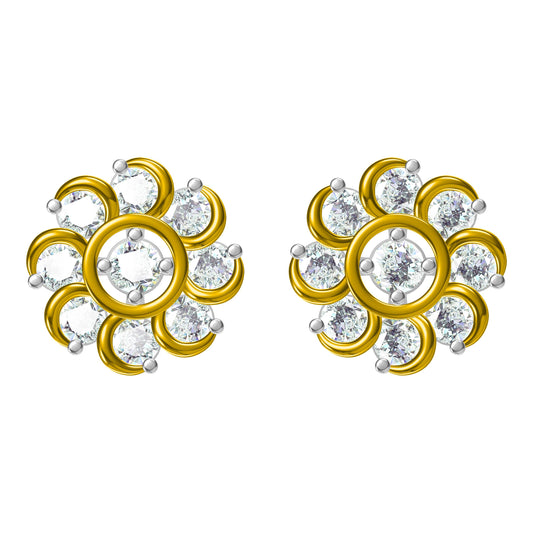 3D Jewelry Design Earring Files JCAD ER-047B-2957