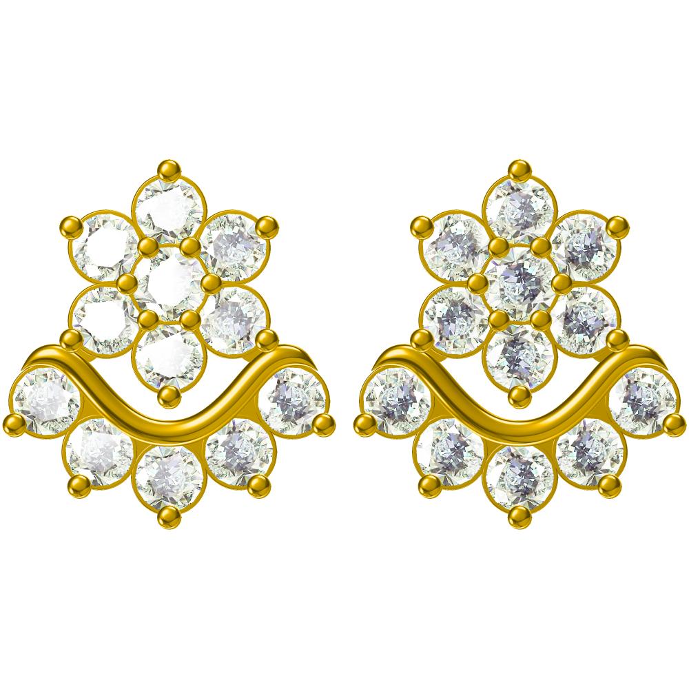 3D Jewelry Design Earring Files JCAD ER-055-0893