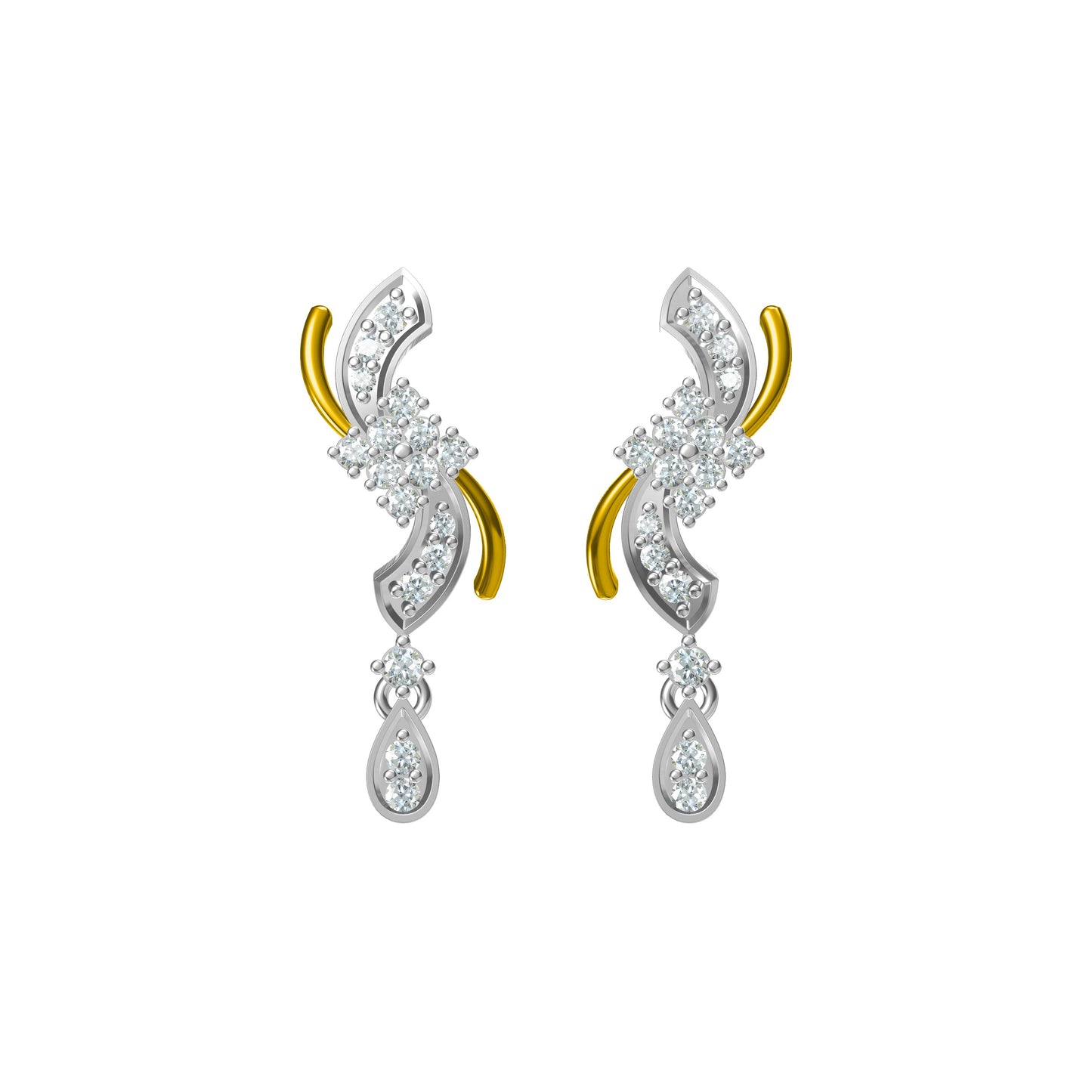 3D Jewelry Design Earring Files JCAD ER-083-1008