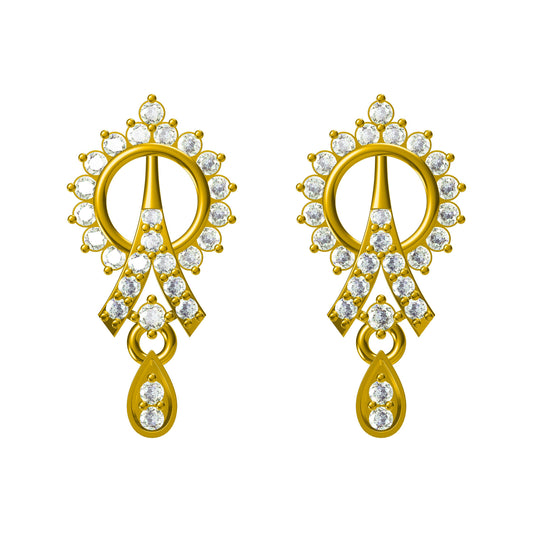 3D Jewelry Design Earring Files JCAD ER-084-1009