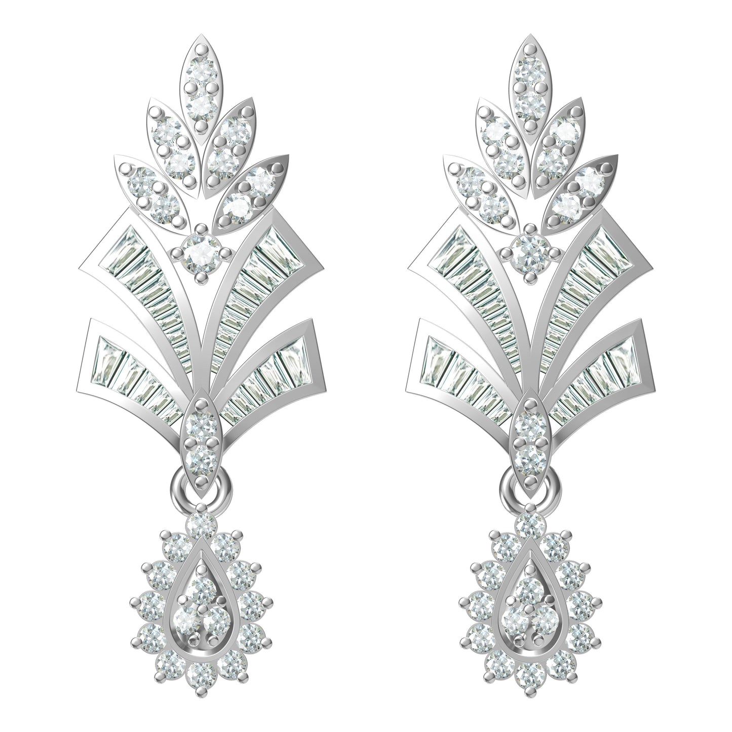 3D Jewelry Design Earring Files JCAD ER-093-1125